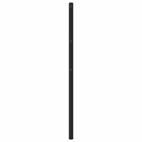 Hoofdbord 90 cm metaal zwart 5