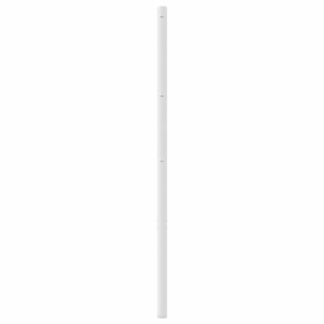Hoofdbord 75 cm metaal wit 5