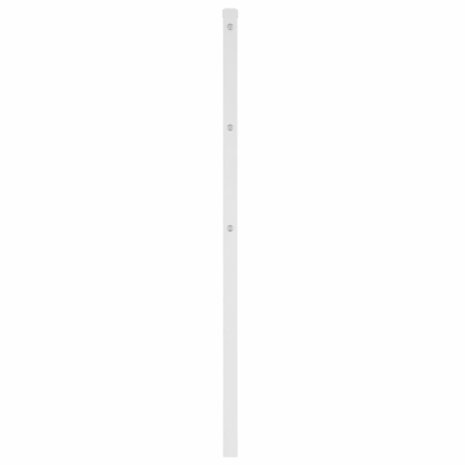Hoofdbord 80 cm metaal wit 4