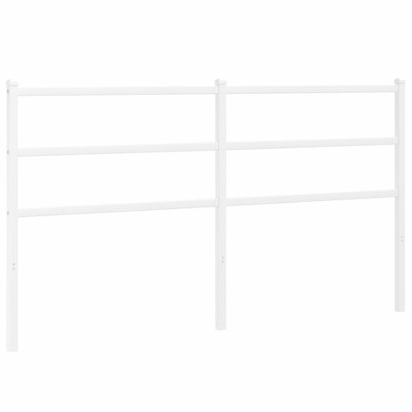 Hoofdbord 160 cm metaal wit 2