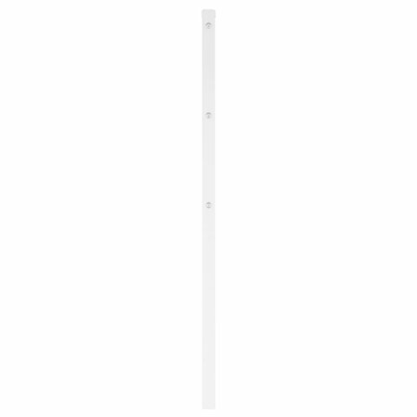 Hoofdbord 160 cm metaal wit 4