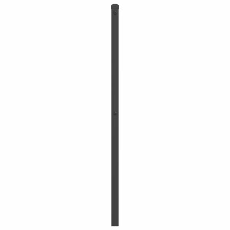 Hoofdbord 107 cm metaal zwart 4