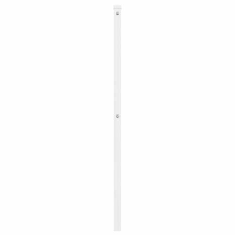 Hoofdbord 75 cm metaal wit 4