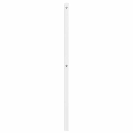 Hoofdbord 107 cm metaal wit 4
