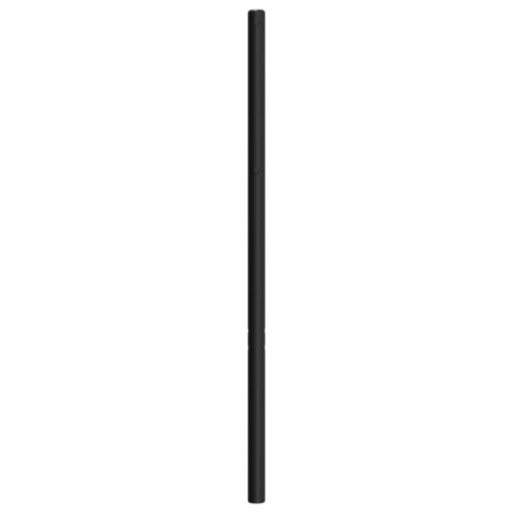 Hoofdbord 107 cm metaal zwart 4