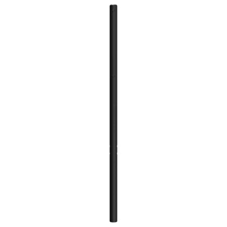 Hoofdbord 180 cm metaal zwart 5