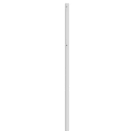 Hoofdbord 180 cm metaal wit 5