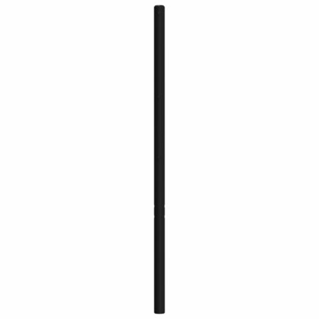 Hoofdbord 75 cm metaal zwart 4