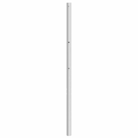 Hoofdbord 180 cm metaal wit 5