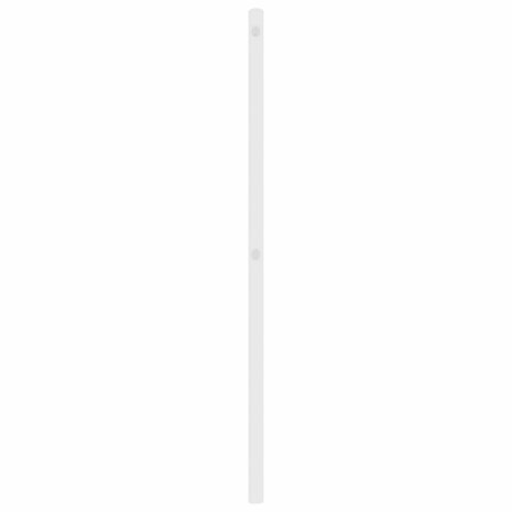 Hoofdbord 90 cm metaal wit 4