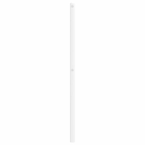 Hoofdbord 75 cm metaal wit 5