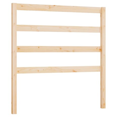 Hoofdbord 96x4x100 cm massief grenenhout 2