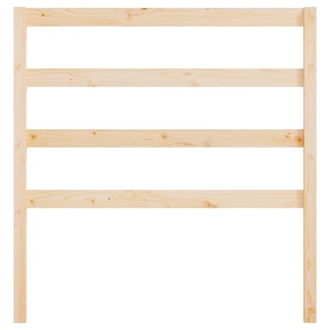 Hoofdbord 96x4x100 cm massief grenenhout 4
