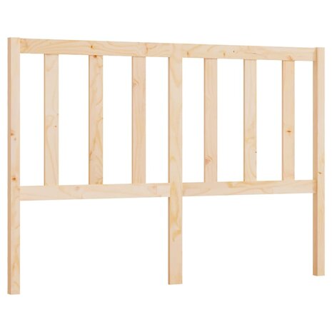 Hoofdbord 126x4x100 cm massief grenenhout 2