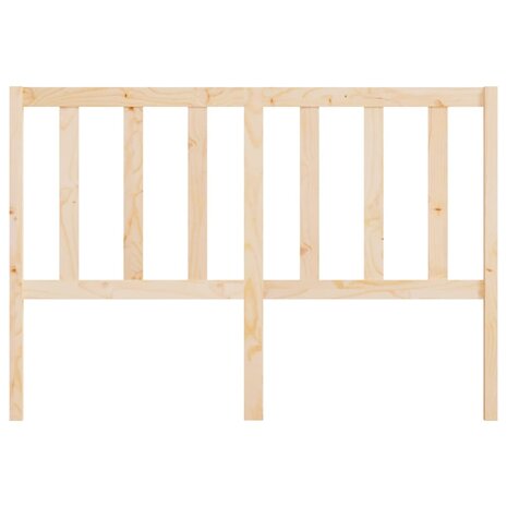 Hoofdbord 126x4x100 cm massief grenenhout 4