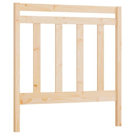 Hoofdbord 96x4x100 cm massief grenenhout 2