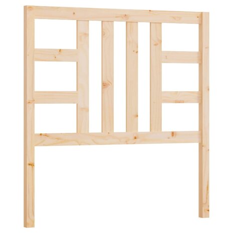 Hoofdbord 96x4x100 cm massief grenenhout 2
