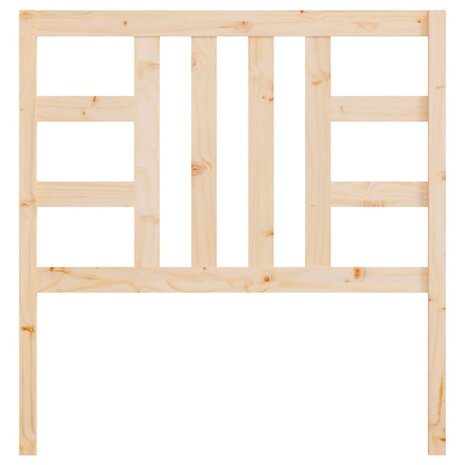 Hoofdbord 96x4x100 cm massief grenenhout 4
