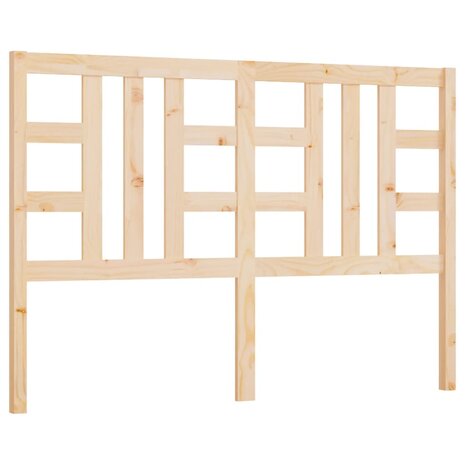 Hoofdbord 126x4x100 cm massief grenenhout 2