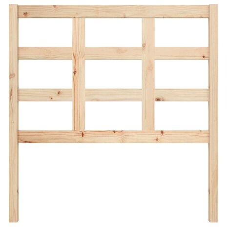 Hoofdbord 95,5x4x100 cm massief grenenhout 3