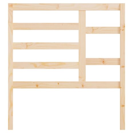 Hoofdbord 96x4x104 cm massief grenenhout 4