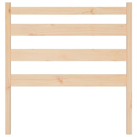 Hoofdbord 96x4x100 cm massief grenenhout 4