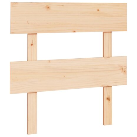 Hoofdbord 93,5x3x81 cm massief grenenhout 2