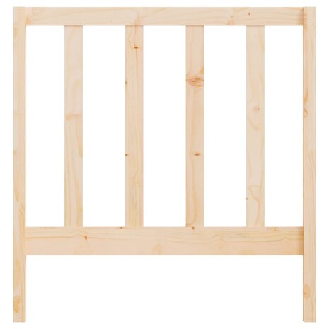Hoofdbord 95x4x100 cm massief grenenhout 4