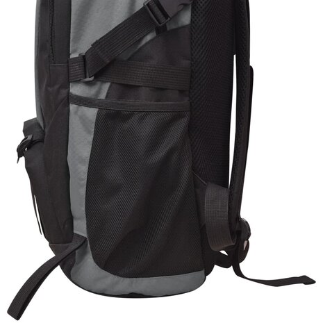 Hikingrugzak 40 L zwart en grijs 5