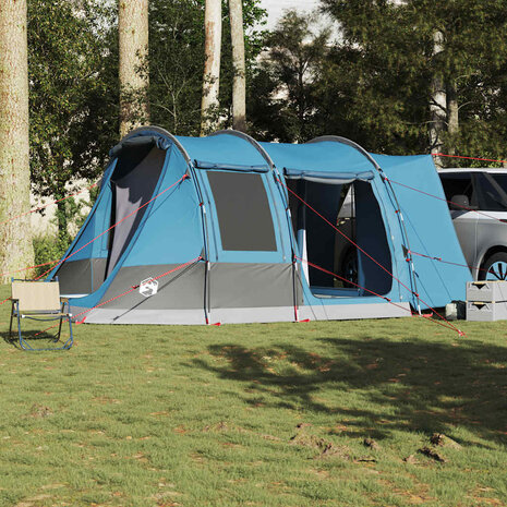 Autotent 2-persoons waterdicht blauw 3