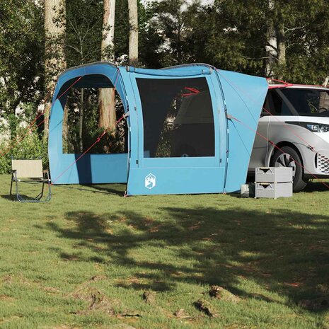 Autotent waterdicht blauw 3