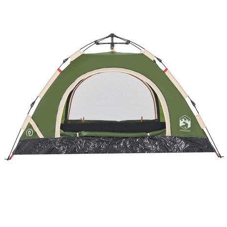 Tent 2-persoons snelontgrendeling groen 8