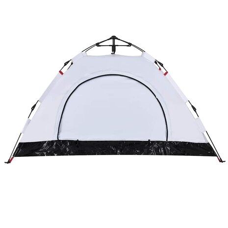 Tent 2-persoons snelontgrendeling verduisterende stof wit 9