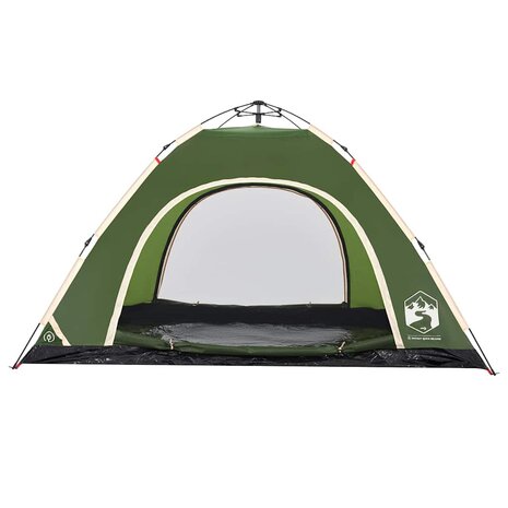 Tent 5-persoons snelontgrendeling groen 8