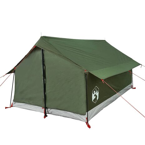 Tent 2-persoons waterdicht olijfgroen 5