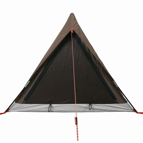 Tent 2-persoons waterdicht bruin 7