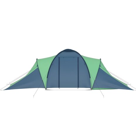 Tent 6-persoons blauw en groen 4