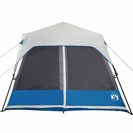 Tent 9-persoons waterdicht met LED lichtgroen 8