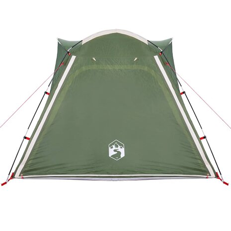 Tent 4-persoons waterdicht snelontgrendeling groen 7