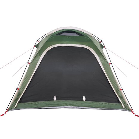 Tent 4-persoons waterdicht snelontgrendeling groen 9