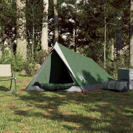 Tent 2-persoons waterdicht groen 3
