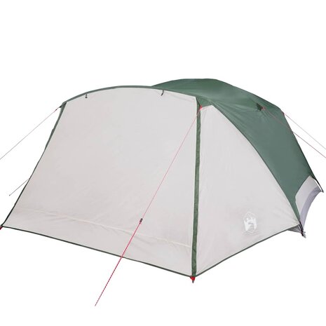 Tent met luifel 4-persoons waterdicht groen 5