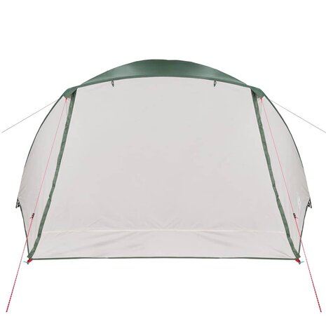 Tent met luifel 4-persoons waterdicht groen 6