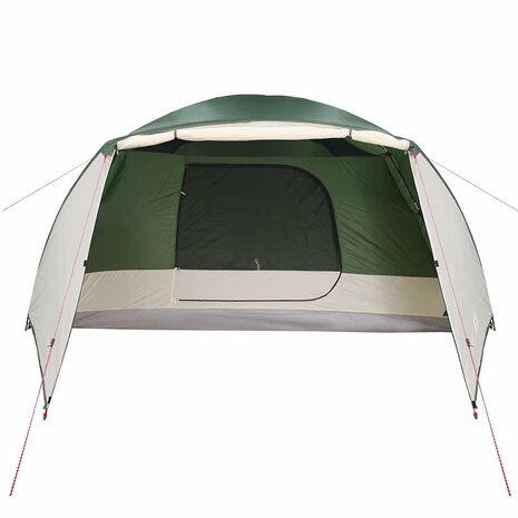 Tent met luifel 4-persoons waterdicht groen 7