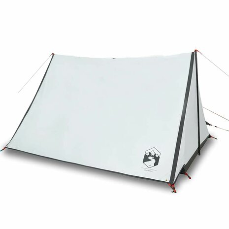 Tent 2-persoons waterdicht verduisterend stof wit 2