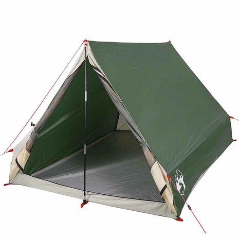 Tent A-frame 2-persoons waterdicht groen 3
