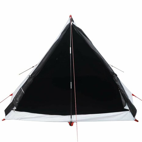 Tent A-frame 2-persoons waterdicht verduisterend stof wit 5
