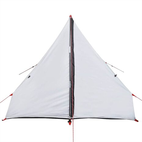 Tent A-frame 2-persoons waterdicht verduisterend stof wit 7