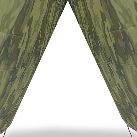 Kampeerluifel waterdicht 406x306 cm camouflage 6