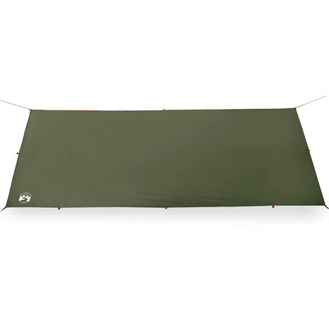 Kampeerluifel waterdicht 506x306 cm olijfgroen 5